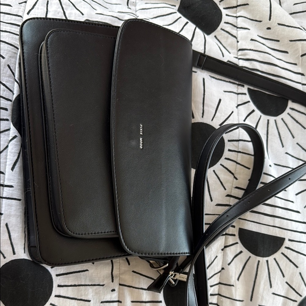 Pixie Mood Black Crossbody Bag